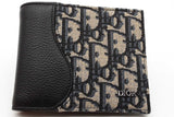 Christian Dior Oblique Jacquard Saddle Bifold Wallet Eb0926ocrde
