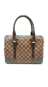 Louis Vuitton Damier Ebene Canvas Berkeley Hand Bag Sd0625wzxdu
