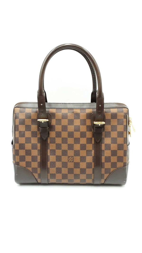 Louis Vuitton Damier Ebene Canvas Berkeley Hand Bag Sd0625wzxdu