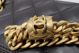 Chanel Dark Brown Quilted Lambskin Pillow Crush Vanity Case Eb1026olxzsa