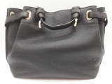 Michael Kors Greta Black Leather Tote Bag Do0525sxde