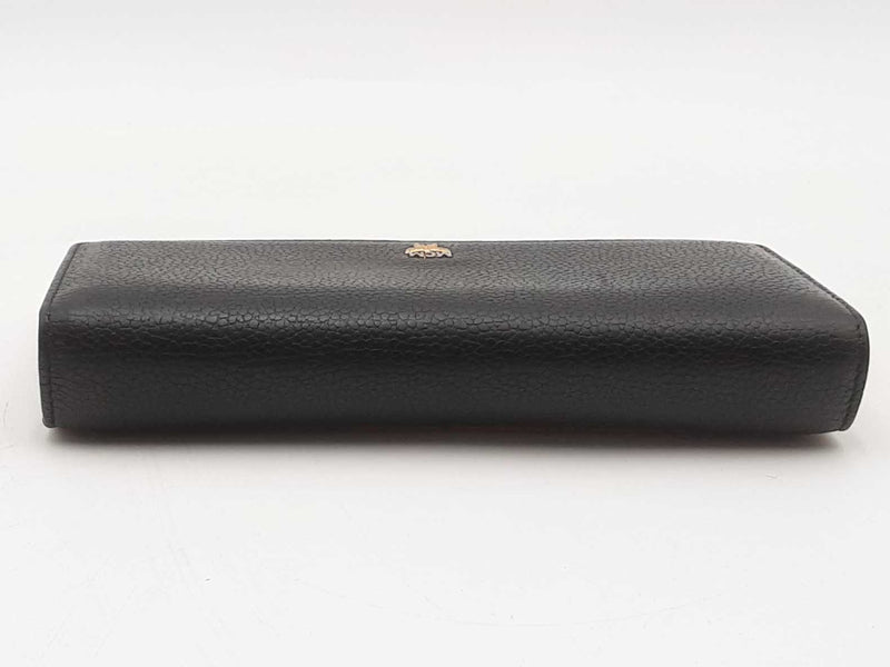 Mcm Canvas Leather Trifold Wallet Brown Aa1025ixsa