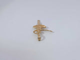 14k Yellow Gold 1 Grams Ballerina Pendant Aa0525rzsa