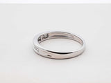 0.55 Cttw Diamond & 14k White Gold Ring 3.6 Grams Size 10.25 Fw1224wpxdu
