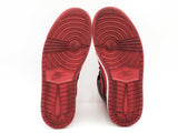 Nike Retro 1 Mid Red Shoes Size 9 Aa0926pzsa