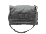 Salvatore Ferragamo Viva Box Quilted Studded Leather Handbag Jg825wzxmia