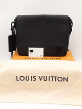 Louis Vuitton Takeoff Messenger Pm Black Leather Crossbody Sd0425lwxzdu