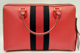 Gucci Red Leather Web Top Handle Bag Eb0924prxdu