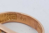 1.23cttw Diamond & Blue Gemstone Ring 18k Yellow Gold 8.2g Size 7 Eb0626llwxsa
