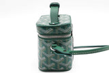 Goyard Goyardine Muse Mini Vanity Case Crossbody In Green Eb0125lexzde