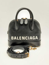 Balenciaga Ville Grained Leather Top Handle Shoulder Bag Fw0125worsa