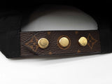Louis Vuitton Lv Get Ready Black Brown Monogram Baseball Cap Size L Do1026wxzde