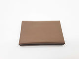 Hermes Calvi Duo Etoupe Brown Epsom Compact Card Holder Wallet Do0524wxzde