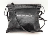 Balenciaga Black Shopper Dust Shoulder Bag Sd0626wcrde