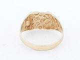 10k Yellow Gold 2.1 Grams Nugget Ring Size 8 Aa0926lwzsa