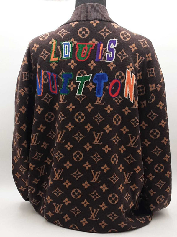 Louis Vuitton X Nba Graphic Blouson Monogram Brown Xxl Aa0925wzxsa