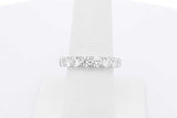3.96cttw Lab Grown Diamond Eternity Band 14k White Gold 2.5g Size 7 Eb0826crxsa