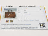 Hermes Birkin 40cm Gold Brown Togo Palladium Handbag Do1024erxzde