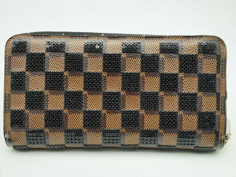 Louis Vuitton Damier Pailletes Zippy Wallet Eb0924lrxsa