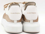 Alexander Mcqueen Oversided Sneaker Gold Size 38 Aa0926lwzsa