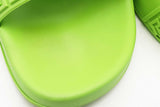 Versace Medusa Neon Green Pool Slides Size 44 Eb0625crsa