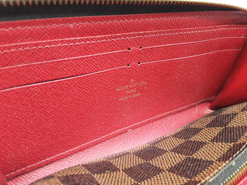 Louis Vuitton Brown Damier Ebene Coated Canvas Zippy Wallet Do0925lrxde