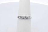 0.25cttw Diamond Ring In 14k White Gold 2.2 Grams Size 6 Eb0626orrdu
