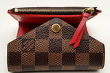 Louis Vuitton Damier Ebene Victorine Wallet Eb0225lxzsa