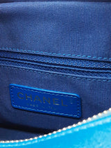 Chanel Gabrielle Blue Tweed Crossbody Bag Eb0326orxzde