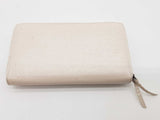 Balenciaga Le City White Crinkled Leather Zippy Long Wallet Do0926rxde