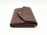 Louis Vuitton Sarah Wallet In Monogram Coated Canvas Fw0826pzxdu