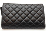 Versace Medusa Quilted Black Leather Wallet With Chain Eb0226oxzde