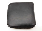 Acne Studios Csarite S Zippered Black Wallet Sd0826lrzde