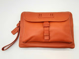 Coach Spicy Orange Ranger Leather Pouch Do0824oxde