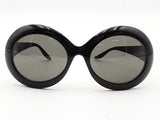 Gucci Gg0774s Round Black Sunglasses With Case Aa0826lzxsa