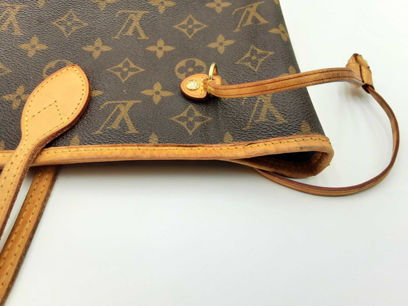 Louis Vuitton Brown Neverfull Monogram Tote Bag Fw1024prxdu