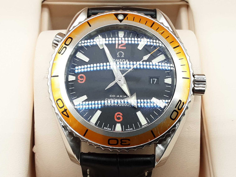 Omega 2908.50.82 45 Seamaster Planet Ocean Steel Watch Do0824oexzde