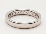 0.55 Cttw Natural Diamonds 14k White Gold 3.9g Ring Size 7 Do0226wlrde