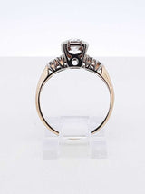0.57 Cttw Diamond & 14k Yellow Gold Ring Size 5.5 2.3 Grams Fw0222orxdu