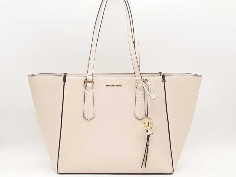 Michael Kors Kris Large Zip Top Tote White Aa0425wrsa
