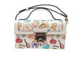 Gucci X Pikara Textured Dollar Calfskin White Hand Bag Mk0126lrzxde
