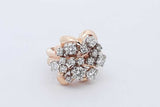 1.19cttw Diamond Ring In 14k Yellow Gold 7.7 Grams Size 3 Eb0726loxzdu