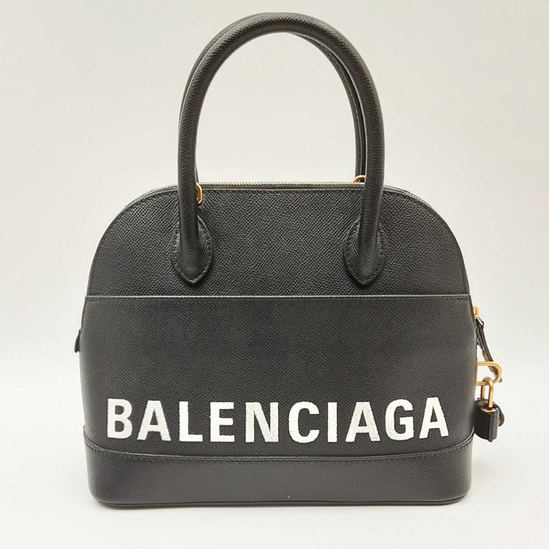 Balenciaga Ville Signature Grained Calfskin Leather Sd0625rzxdu