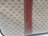 Gucci Vintage Travel Luggage Brown Aa0526ozxsa