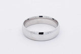 14k White Gold Wedding Band Ring 7.4 Grams Size 11 Eb0426pxzsa