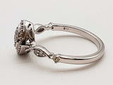 0.25 Cttw Lab Grown Diamonds 0.925 Silver 2.3g Ring Size 7 Do0325pxde
