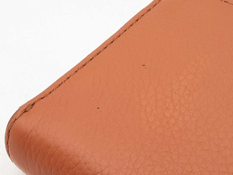 Kate Spade Continental Wallet In Warm Gingerbread Pebbled Leather Fw1025ordu