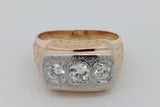 0.5cttw Diamond Ring In 18k Yellow Gold 14.5 Grams Size 9.75 Eb1026lwxzsa