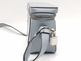 Tom Ford Metro Small Soft Leather Box Shoulder Bag Blue Aa1026lzxsa