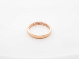 Cartier C De Cartier Wedding Band In 18k Rose Gold 4.2 Grams Size 8 Fw0126ixzdu